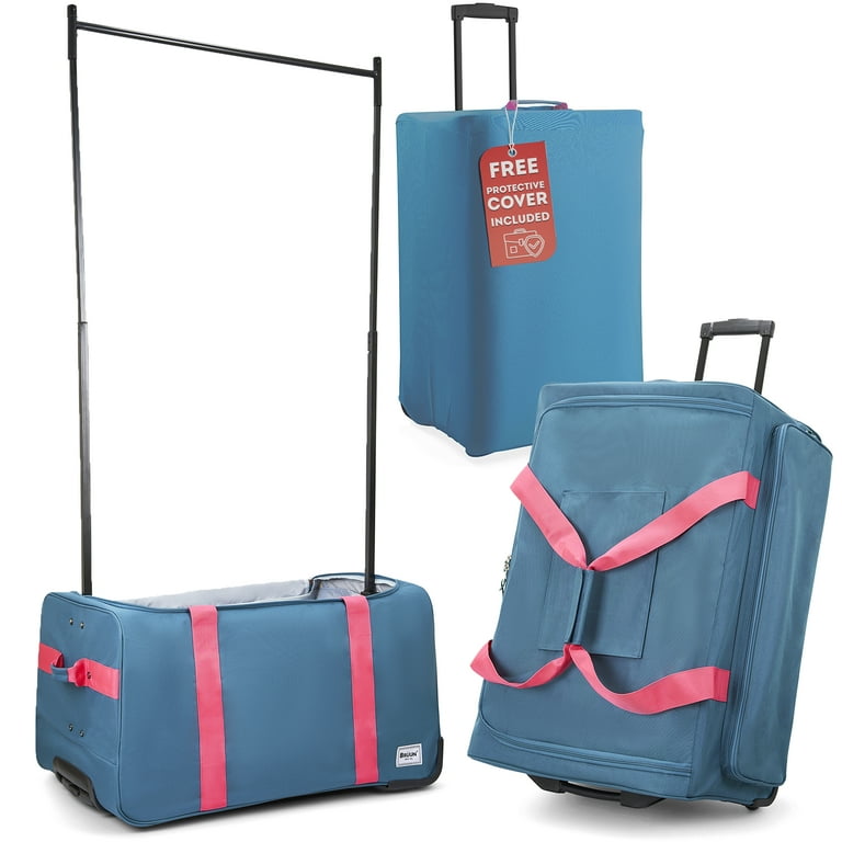 Duffel bag with hanging rack best sale