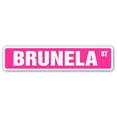 thumbnail image 1 of BRUNELA Street Sign Childrens Name Room Sign | Indoor/Outdoor |  30" Wide, 1 of 5