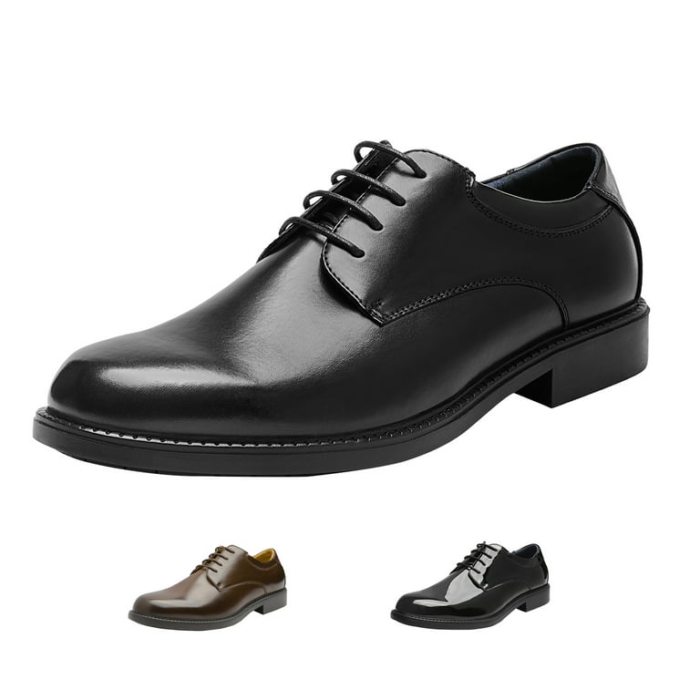 Bruno Marc Men's Plain Toe Casual Oxford Shoes