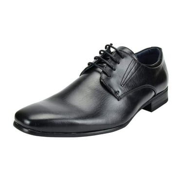 BRUNO MARC Men's Classic Modern formal Oxfords Lace Up Leather Lined Dress Shoes