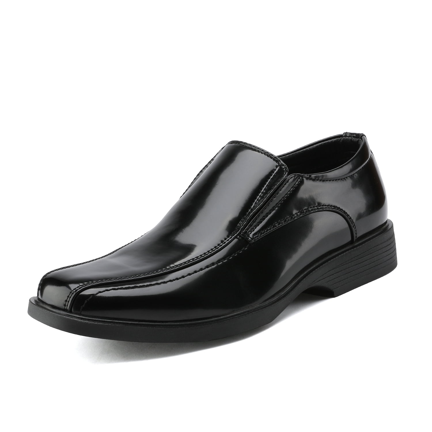 New Men’s Bruno Marc Cambridge Black Leather Lined Dress Shoes Loafers Size 7 Amazon.com | Bruno Marc Men main image 4
