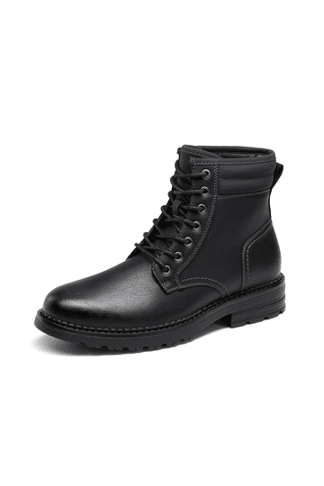 Johnston & Murphy Mens Black Leather Ankle Boots Lace-Up Dress Shoes Size 10.5 Johnston & Murphy Cellini Mens Brown Leather Ankle Chukka  main image 2