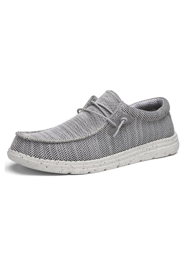 Mens Boat Shoes in Mens Slip On Shoes | Gray - Walmart.com display picture 2