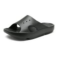 thumbnail image 1 of BRUNO MARC Women’s Slide Lightweight Recovery Sandals with Arch Support SBSA2213W BLACK Size 8, 1 of 4