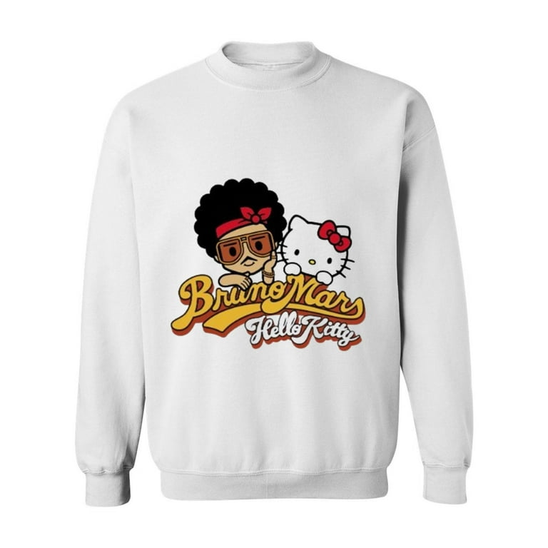Bruno Mars X Hello Kitty Black Tee