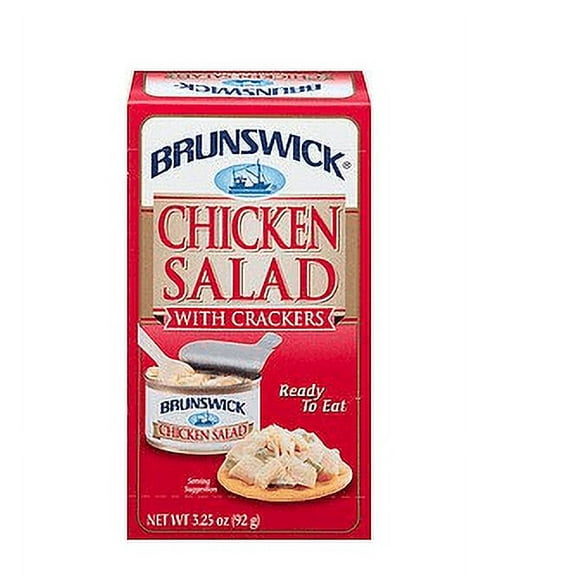 BRUNSWICK Chicken Salad (with crackers) 3.25oz 12pk
