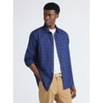 thumbnail image 1 of Free Assembly Men's Brushed Cotton Twill Button Front Shirt with Long Sleeves, Sizes XS-3XL, 1 of 5