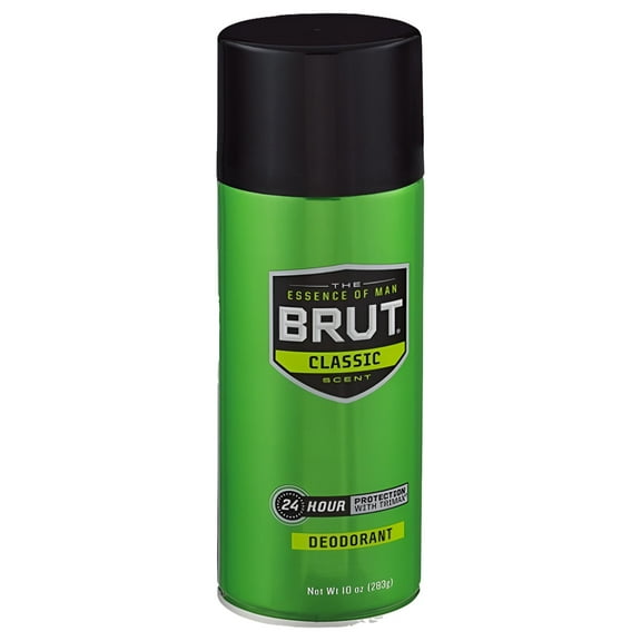 BRUT Deodorant Spray Classic Scent 10 oz (Pack of 2)