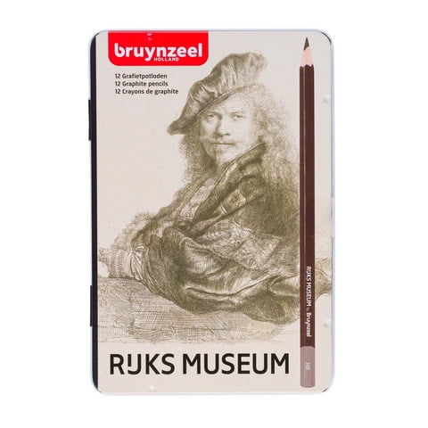 BRUYNZEEL DUTCH MASTERS 12PC GRAPHITE PENCILS SET