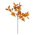 thumbnail image 1 of My Texas House Fall Faux Maple Leaf Stem, Yellow, 20", 1 of 5