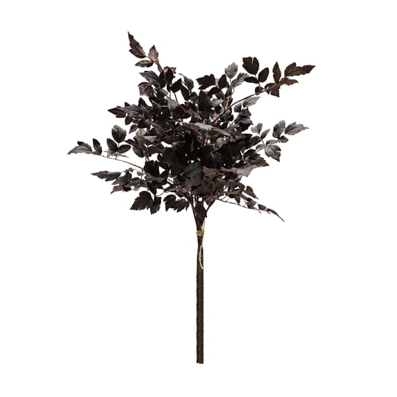 My Texas House Fall Faux Leaves Bundle, Plum, 30"