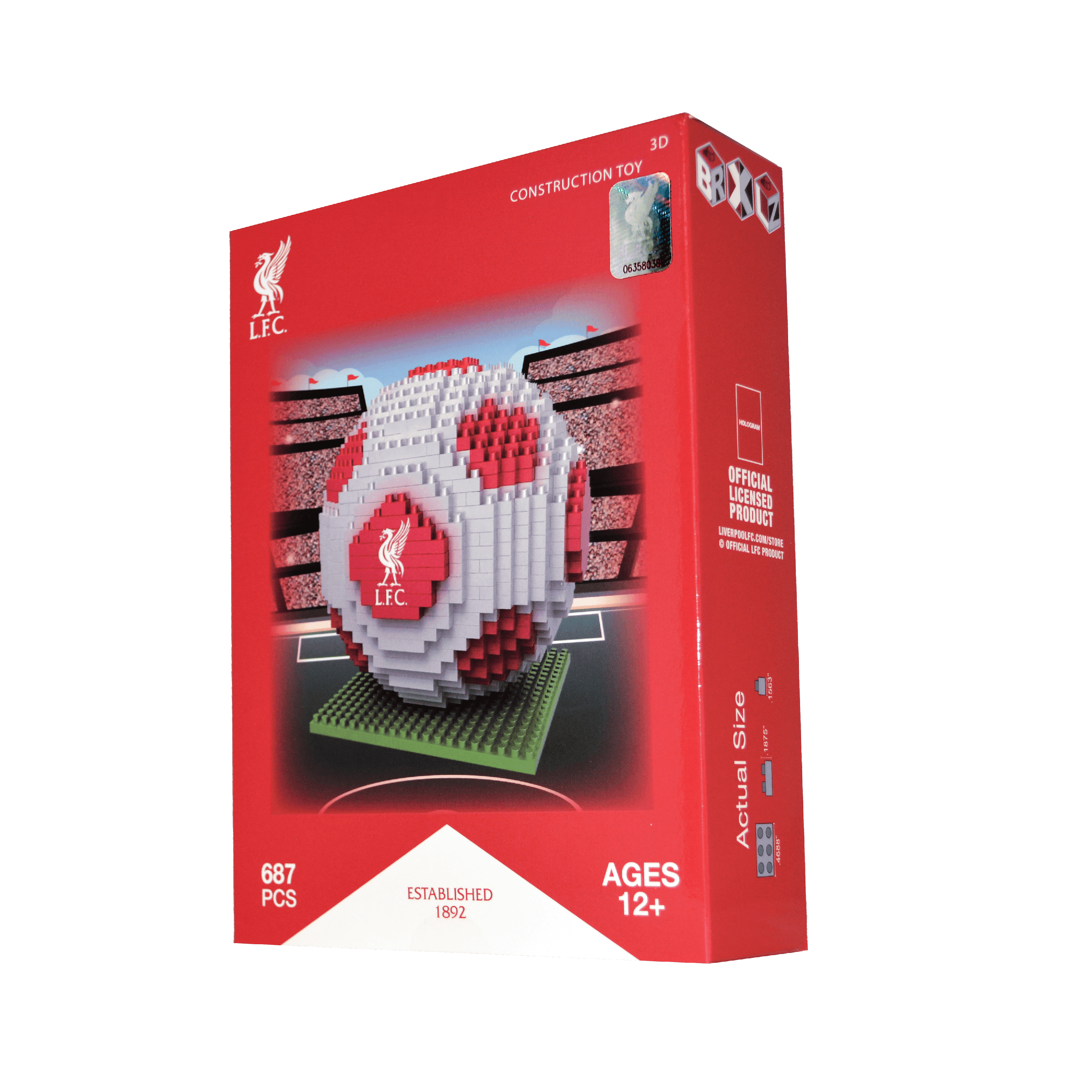 BRXLZ 4" Ball Liverpool