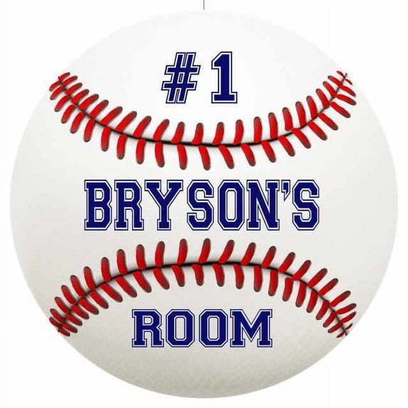 BRYSON'S Bedroom 12" Round Metal Sign Boys Room Wall Décor Gift 200120030177