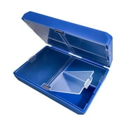 BReady 7-Day Bifold Pill Case, Compact Weekly Pill Organizer, Colors Vary