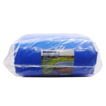 Bluescape Pool Ground Sheet 24FT , PE Material, 5 Mil