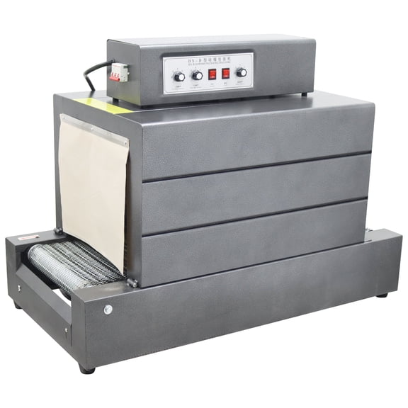 BS4035 MeshType Shrink Tunnel Packaging Machine PVC POF Film Heat Shrink Wrapper 220V 3-Phase