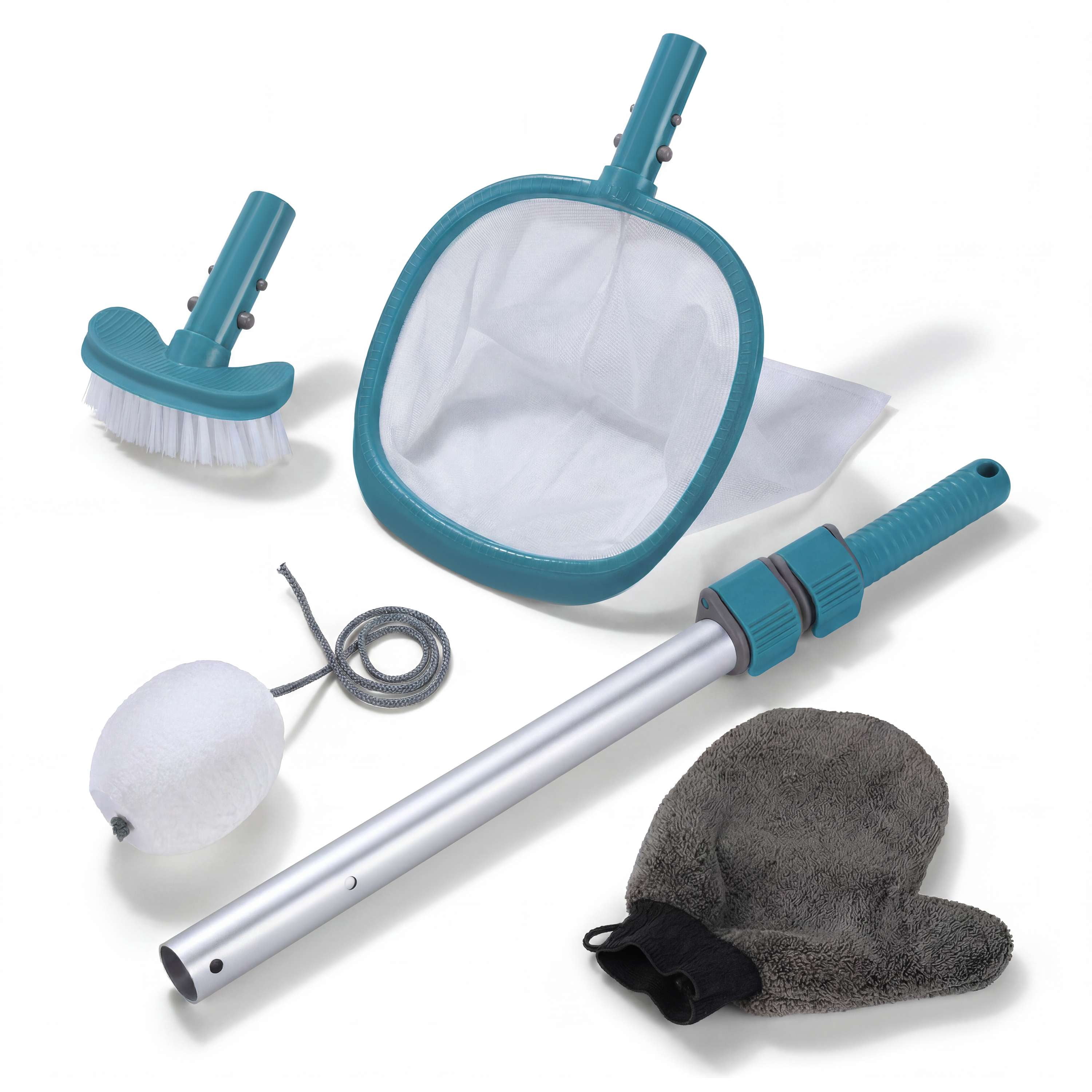 Bluescape 5- Plastic Piece Small Pool & Spa Maintenance Kit - 3 in. x 21 in. x 13 in.