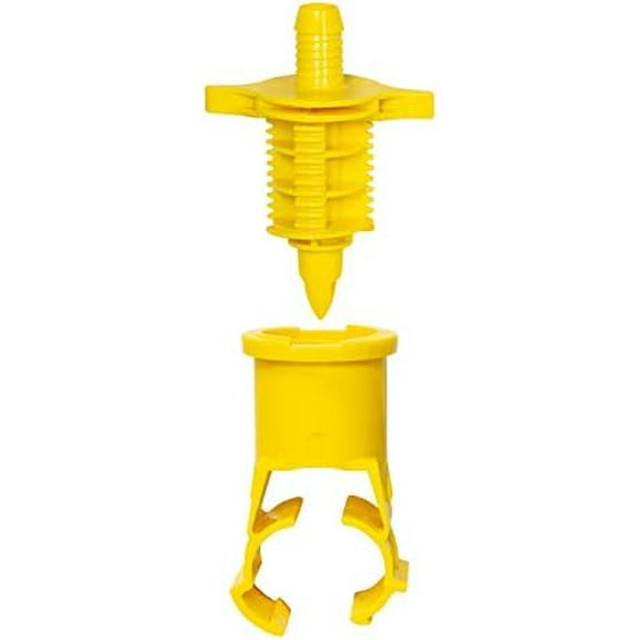 BS-9000 Swing Pipe Barb Saddle Tee, 1", Yellow$$Plumbing & HVAC