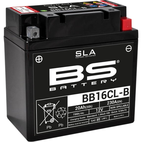 BS BATTERY Battery - BB16CL-B (YB) 300771