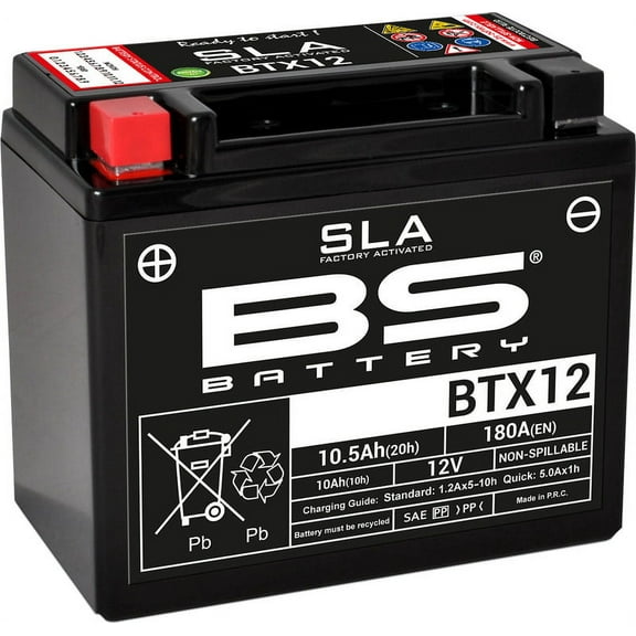 BS Battery BTX12 Battery