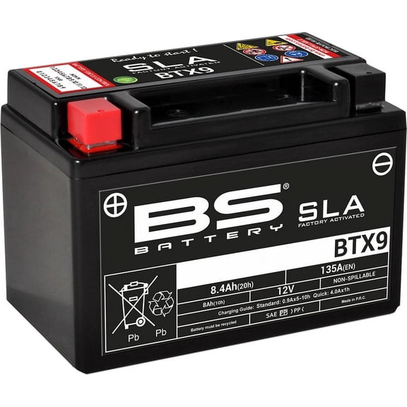 BS Battery BTX9 Battery