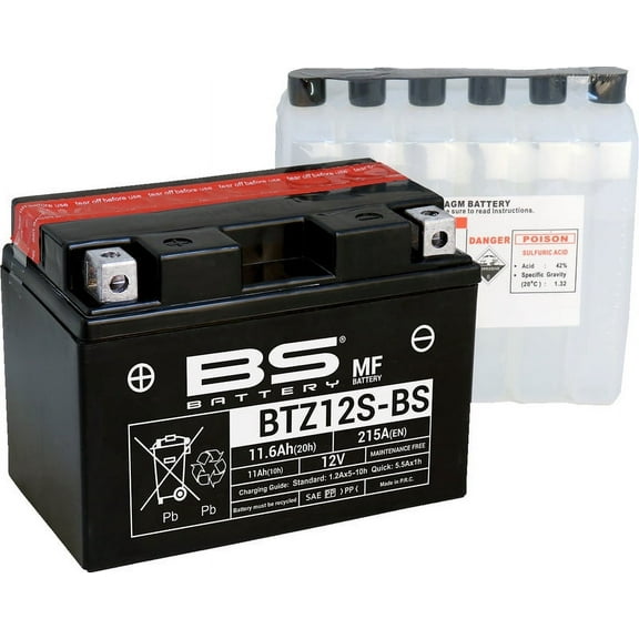BS Battery BTZ12S-BS Battery