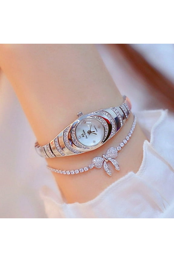 New Watch Chain Oval Small Chain Women's Watch New Korean Style FA1540Women's Quartz Watch