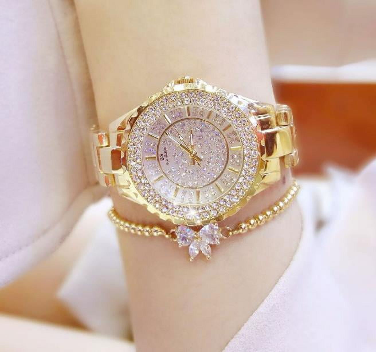 Luxury Diamond Quartz Watch for Women Popular, Kuwait Ubuy