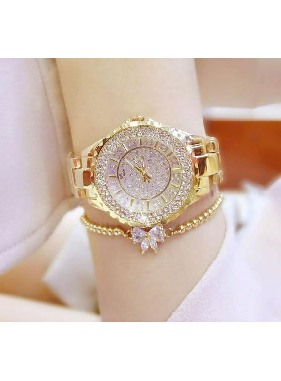 BS Best-Selling New Type Watch Light Luxury Popular Quality Women's Watch Full of Diamonds Quartz Watch Popular Fashion 0280l
