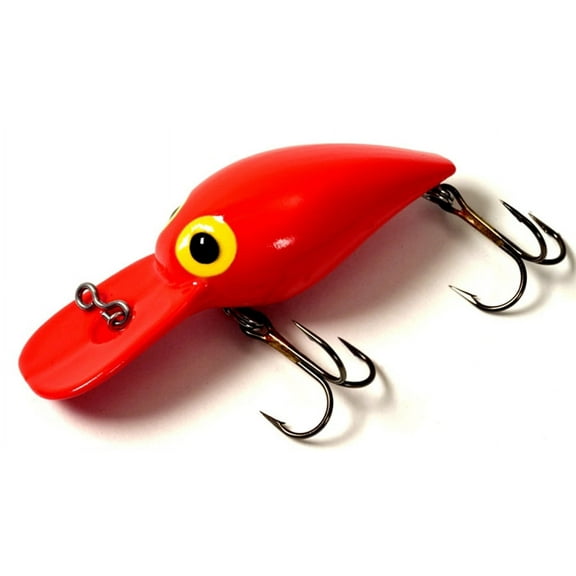 BS Fish Tales Wiggler Flourescent Red