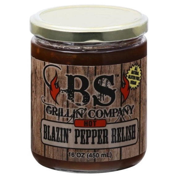BS Grillin' Company Blazin' Pepper Relish