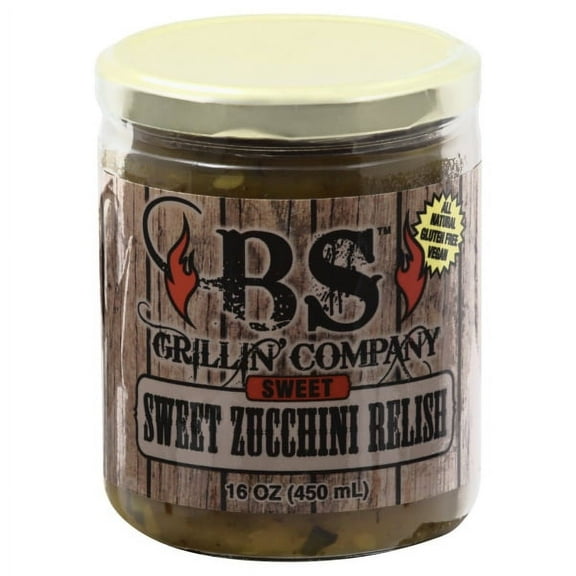 BS Grillin' Company Sweet Zucchini Relish