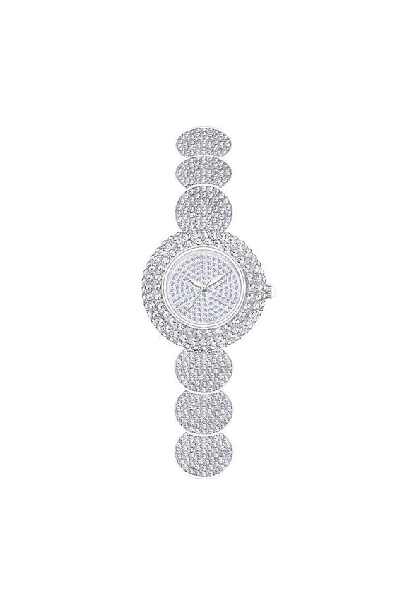 BS New Korean Style Chain Watch Chain Watch Quality Women's Watch Full of Diamonds Quartz Watch Popular Fashion