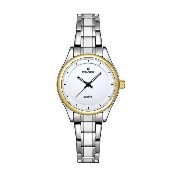 BS New Simple Clean Steel Belt Student Watch Quartz Watch Fashion