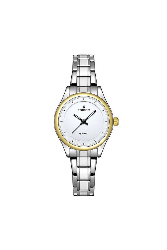 BS New Simple Clean Steel Belt Student Watch Quartz Watch Fashion