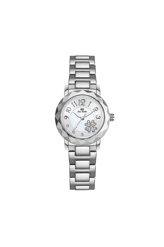 BS New Watch Chain Watch Exquisite Flower Female Student Watch Quartz Watch Popular Fashion