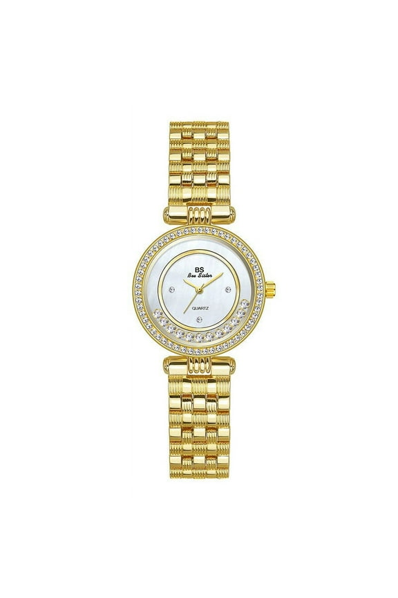 BS New Watch Chain Watch Good Luck Comes Walking Diamond Women's Watch Quartz Watch Popular Fashion