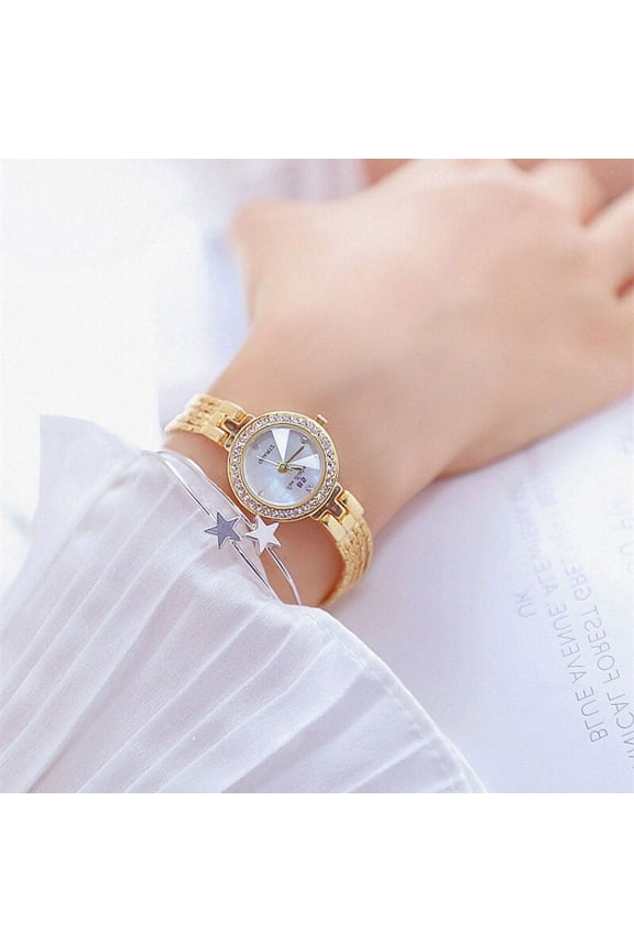 BS New Watch Chain Watch Light Luxury Middle and Ancient Niche Women's Watch Quartz Watch Fashion