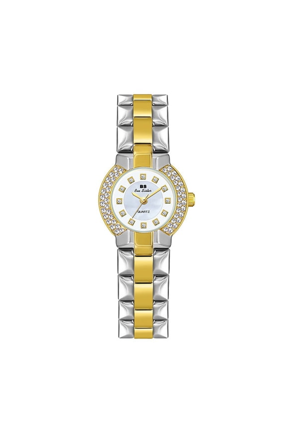BS New Watch Special Interest Light Luxury Temperament and Fully-Jewelled Women's Quartz Watch Fashion