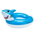 thumbnail image 1 of Bluescape Blue Shark Split Inflatable Swim Ring Pool Float for Kids, Ages 3 to 6, Unisex, 1 of 6