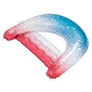 Bluescape Multicolor Gem Sparkle Inflatable Comfort Chair Lounge Pool Float, Age 14 & up, Unisex