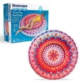 thumbnail image 1 of Bluescape 60” Towel Float – Large Round Inflatable Pool Raft with Plush Towel Top for Extra Comfort, 1 of 7