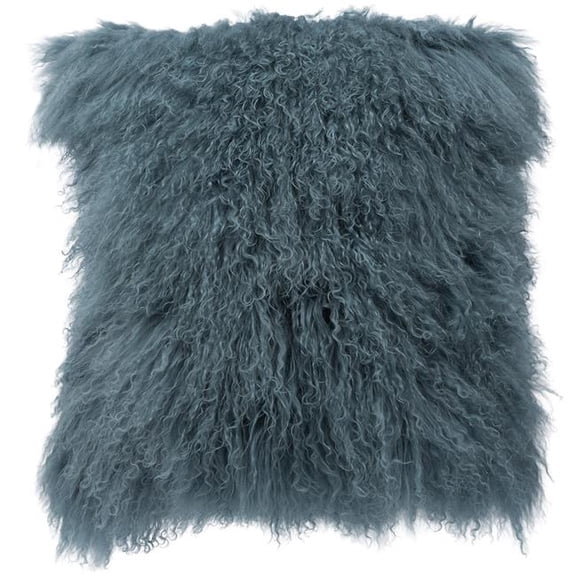 BS Trading H-TIB-39-P20 20 x 20 in. No.39 Tibetan Square Pillow, Boho Blue