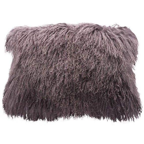 BS Trading Rug H-TIB-14-L20 12 x 20 in. No.14 Tibetan Lumbar Pillow, Mauve