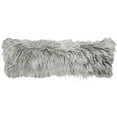 thumbnail image 1 of BS Trading Rug H-TIB-23-L40 12 x 40 in. No.23 Tibetan Lumbar Pillow, Ash Gray Tipped, 1 of 1