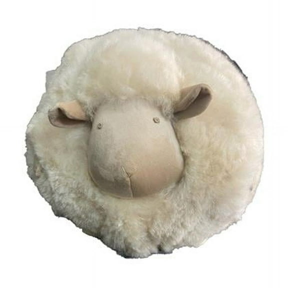 BS Trading Rug H-TIB-07-PSH Woolicious Sheep Pillow, Cream