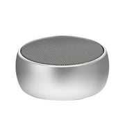 BS02 Bluetooth Smart Speaker, Outdoor Portable Mini Boombox With Bass, Card Slot, And Sound Amplification