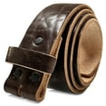 BS250 HeavyDuty Strap Genuine Full Grain Leather Belt Strap 11/2