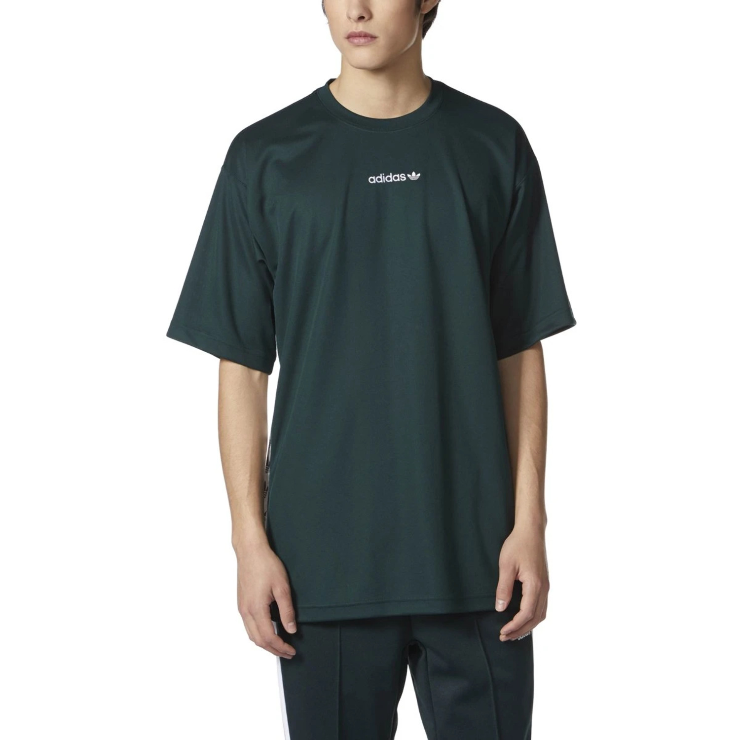 adidas taped t shirt