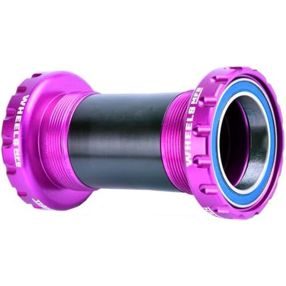 BSA 30 Bottom Bracket - English (BSA) Frame Interface, ABEC-3 Bearings, for 30mm Spindle, Purple$$Sport & Recreation Other